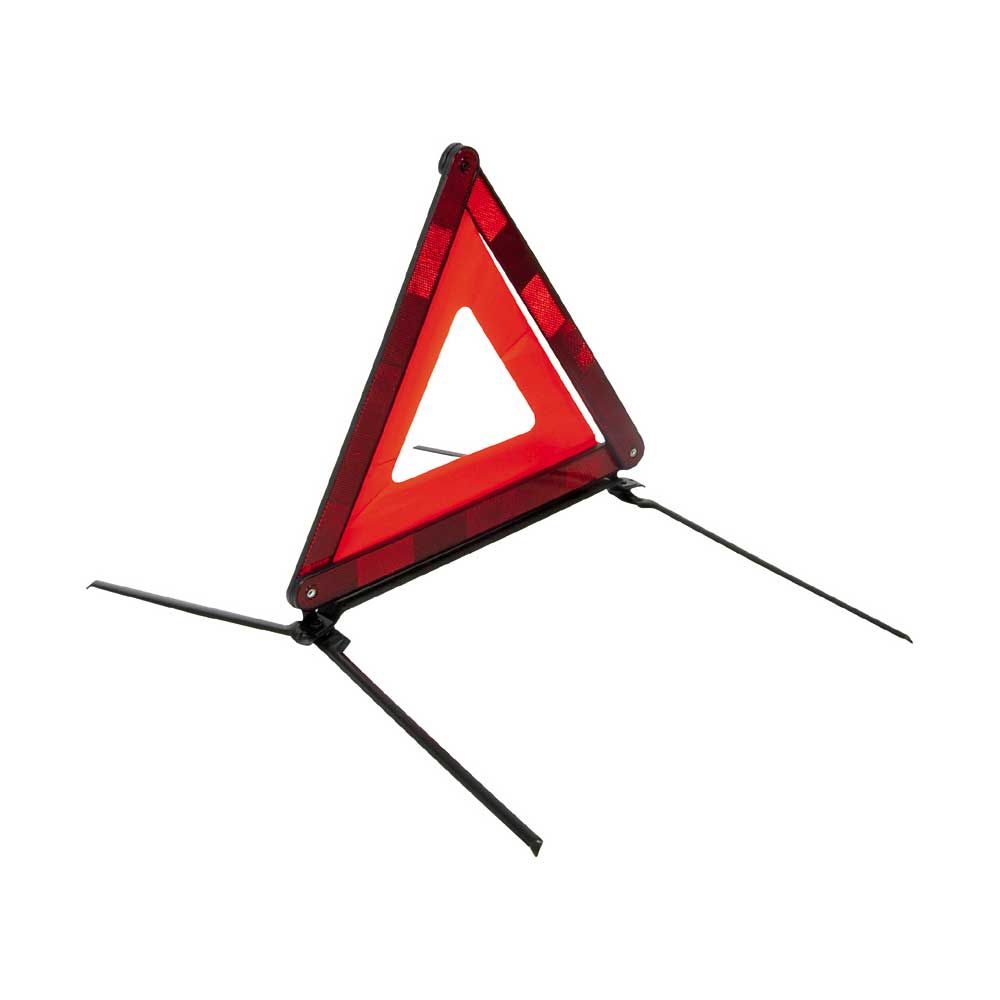 Holthaus Medical Warndreieck MINI, rotes reflektierendes Dreieck mit klappbaren Standbeinen