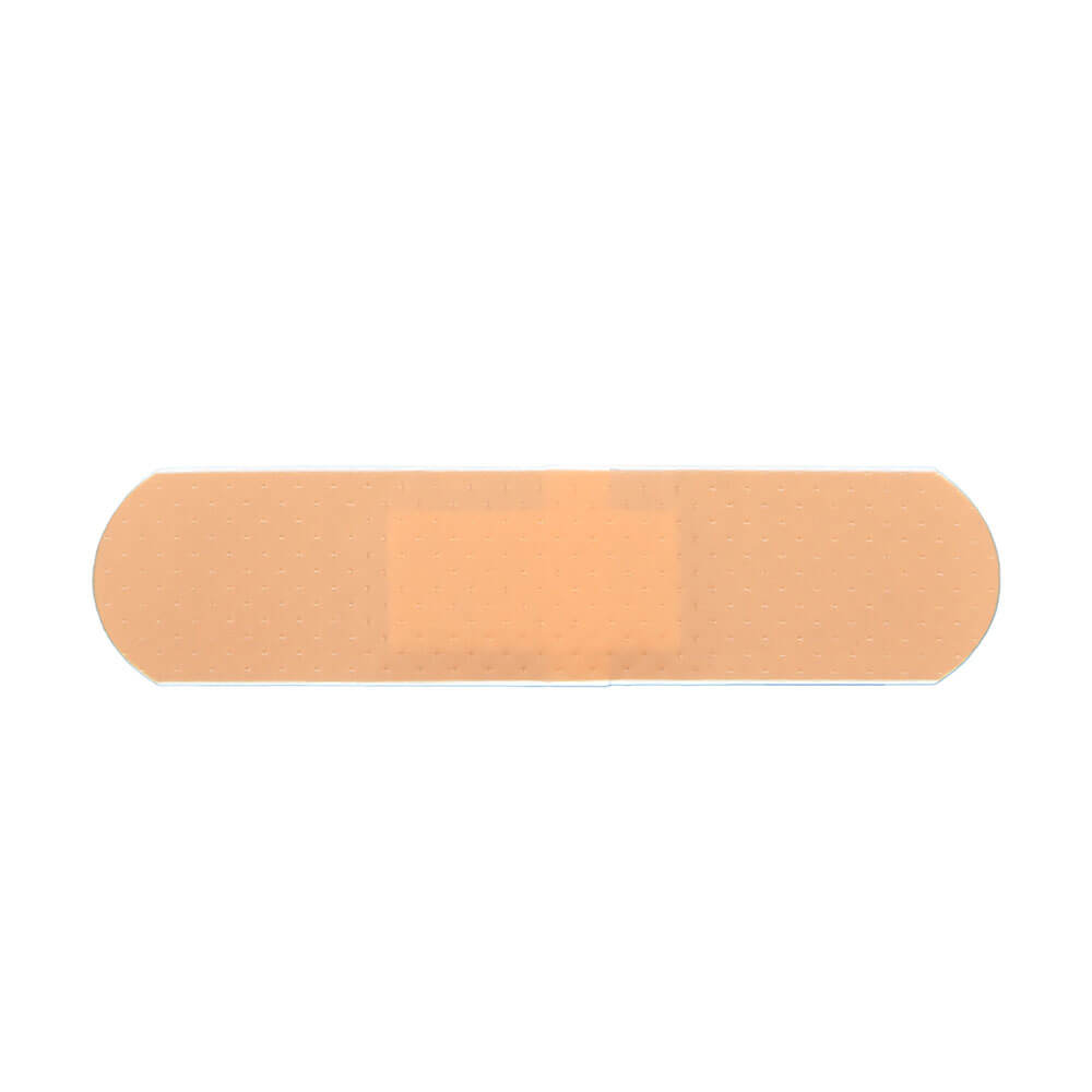 Noba Rudaderm-universal Pflasterstreifen, beige, rechteckig mit abgerundeten Enden