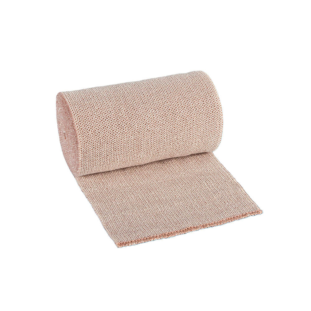 Nobalan Kurzzugbinde, textilelastisch, beige, gerollt