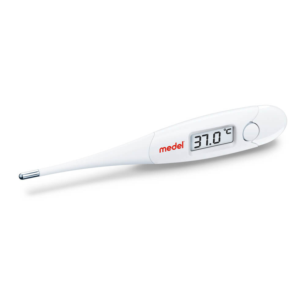 Medel Fieberthermometer mit digitalem Display, Temperaturanzeige 37,0 °C