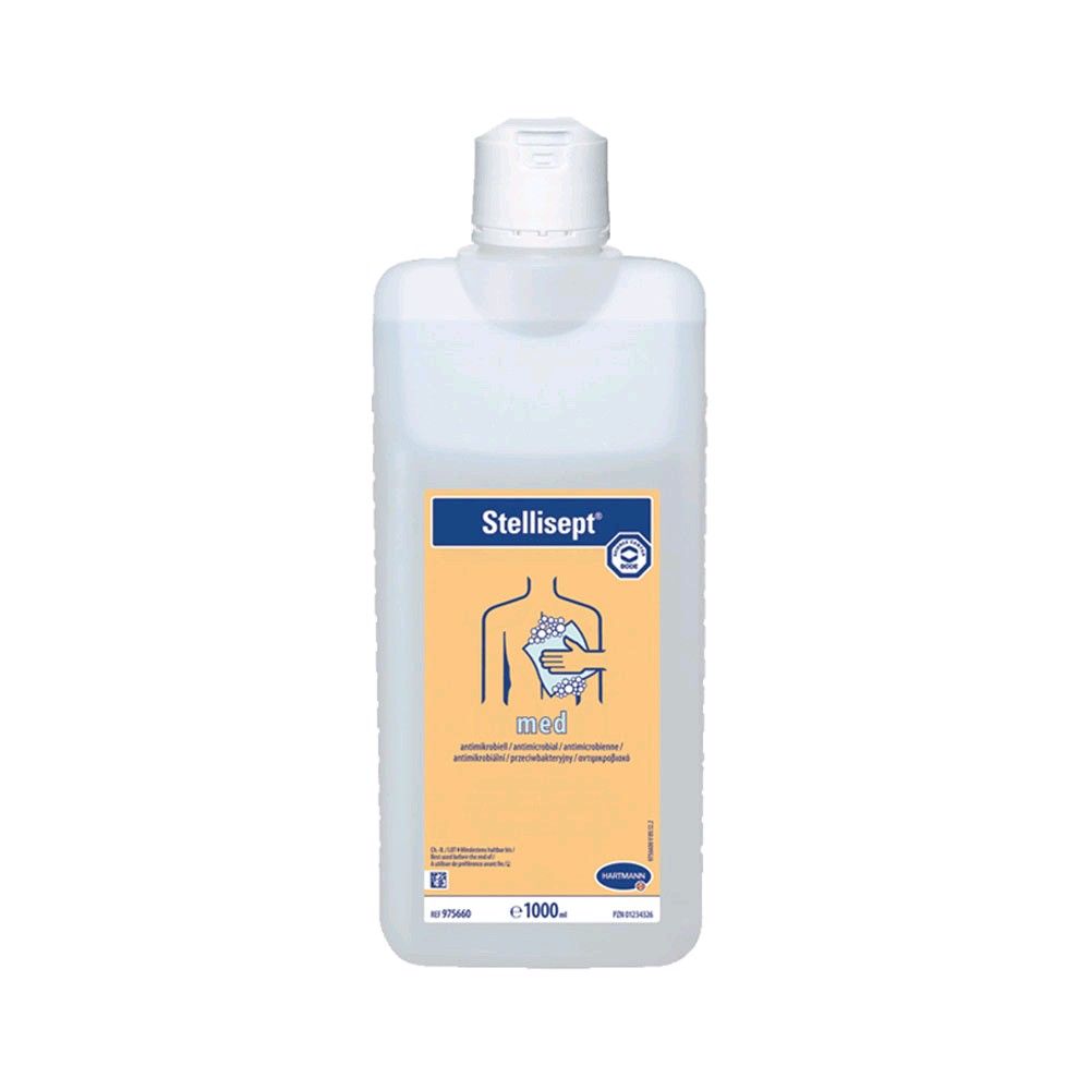 Antimikrobielle Waschlotion Stellisept med von Bode, 1000 ml Flasche