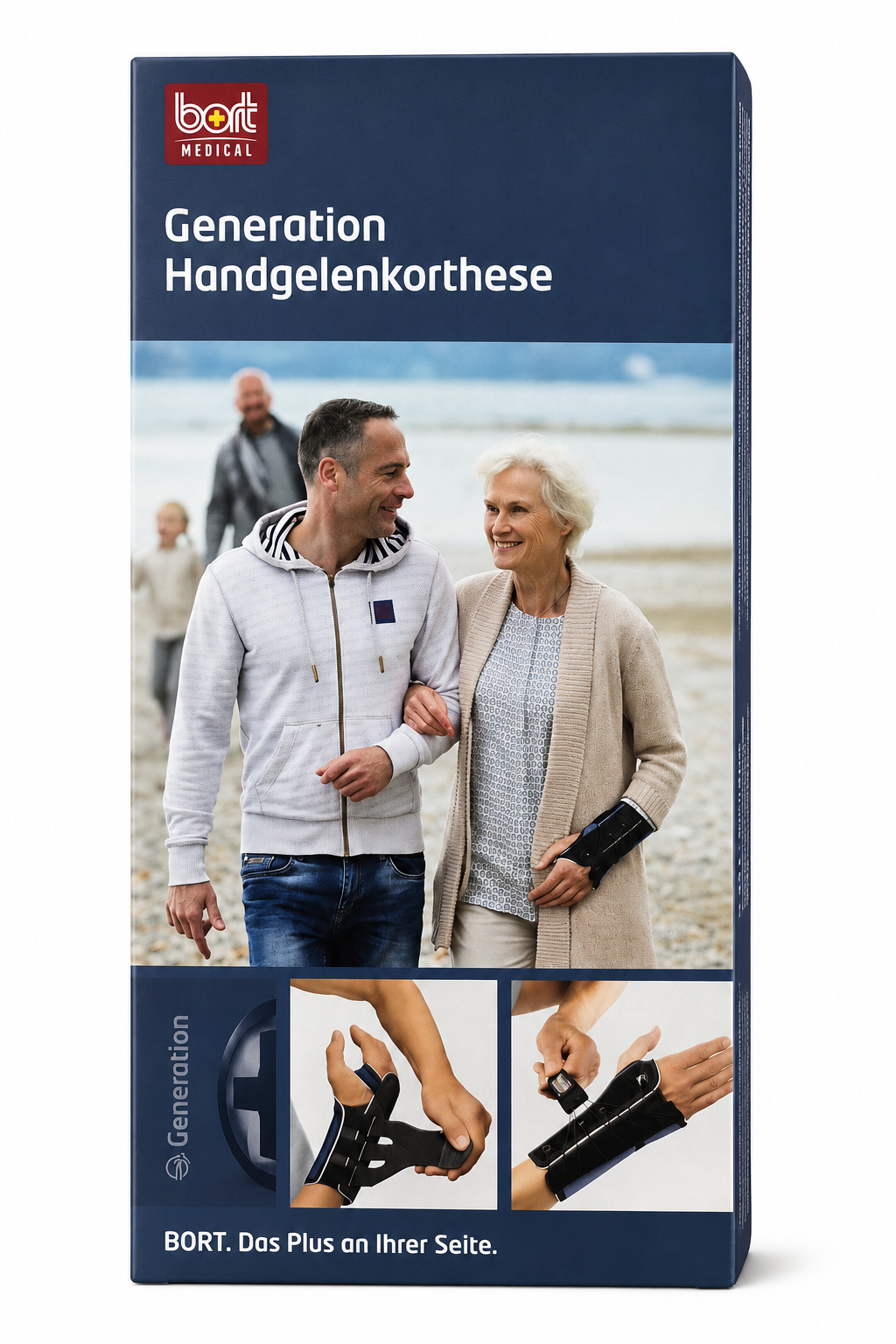 bort Generation Handgelenkorthese, gepolstert (Handorthese) in Umverpackung