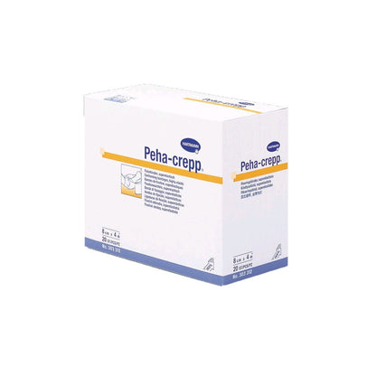 Peha-crepp Fixierbinde von Hartmann in weißer Kartonverpackung