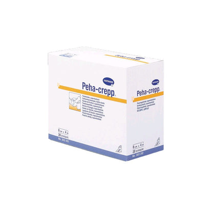 Peha-crepp Fixierbinde von Hartmann, Kartonpackung mit Beschriftung
