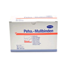 Peha-Mullbinden Fixierbinden Packung, weiße Mullbinde, Maße 6 cm x 4 m, REF 304 051