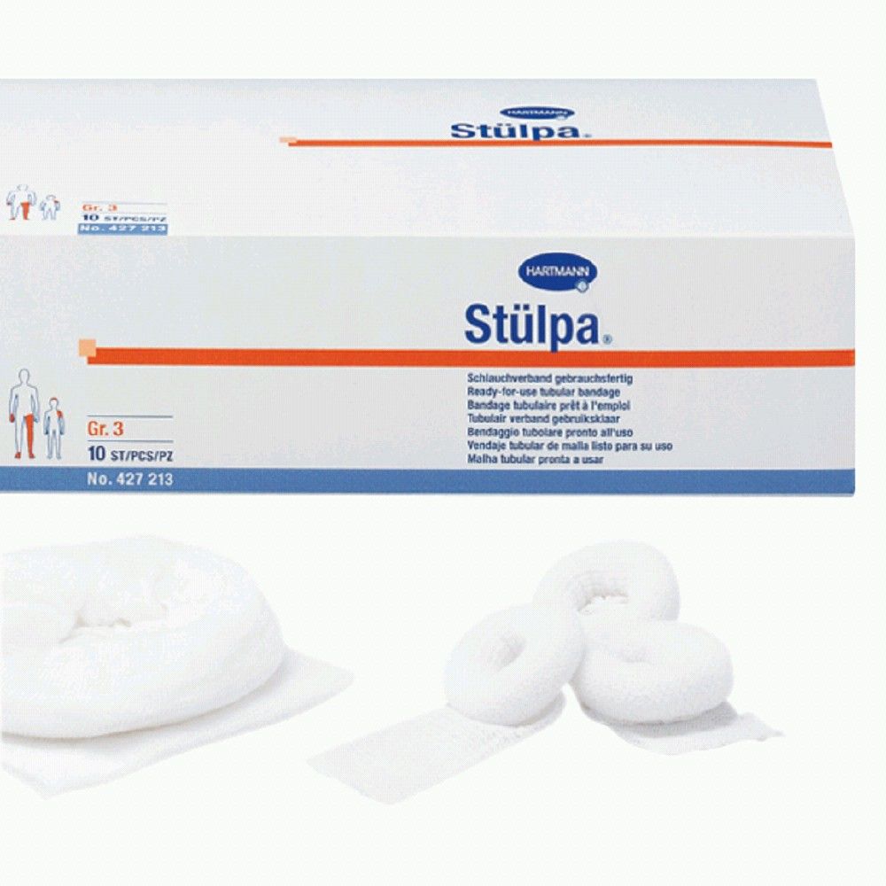 Stülpa Schlauchverband Packung von Hartmann, gebrauchsfertig