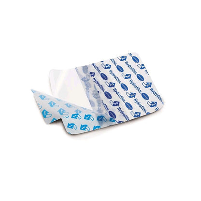 Hartmann Hydrofilm Transparentverband, zusammengefaltetes, durchsichtiges Pflaster mit blauem Muster