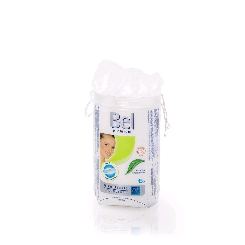 Bel Premium Wattepads-Packung aus Microfaser, 45 Stück