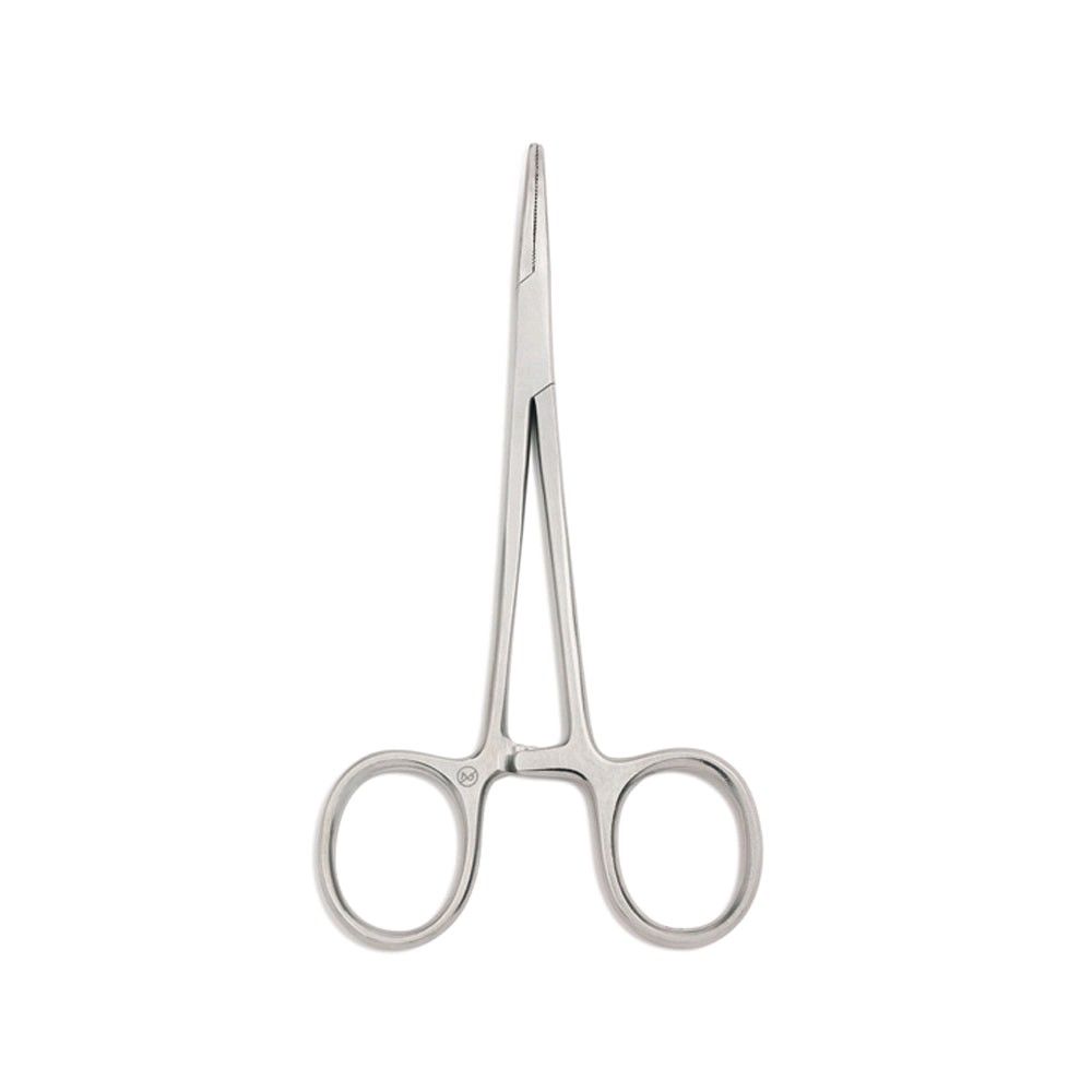 Gebogene Arterienklemme Hartmann, anatomisch, 12,5 cm, chirurgisches Instrument