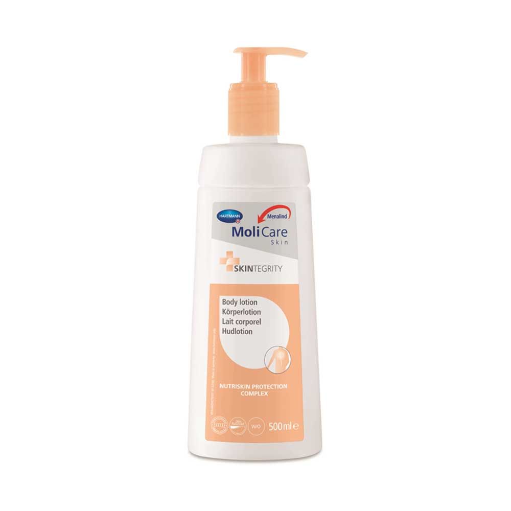 Körperlotion MoliCare® Skin, W/O-Emulsion mit Spenderpumpe, 500 ml