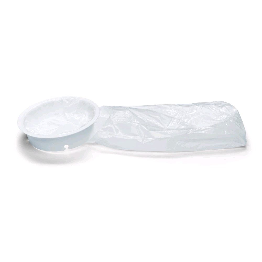 Hartmann SicSac Spuckbeutel mit Einwegschale und transparentem Auffangbeutel, 1 l