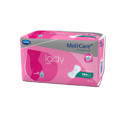 MoliCare® Premium Lady Pad von Hartmann, pinke Box mit 14 Stück