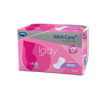 MoliCare® Premium Lady Pad von Hartmann, pinke Box mit 14 Stück