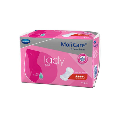 MoliCare® Premium Lady Pad von Hartmann, pinke Packung, 14 Stück