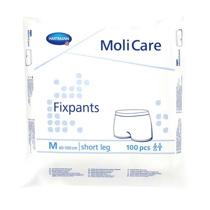 Verpackung von MoliCare Fixpants Fixierhöschen, Größe M–XL, short leg