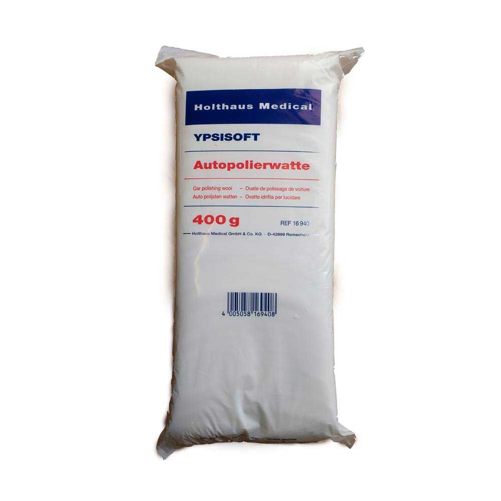 Holthaus Medical Autopolierwatte YPSISOFT, 400-g-Beutel mit Viskose-Watte