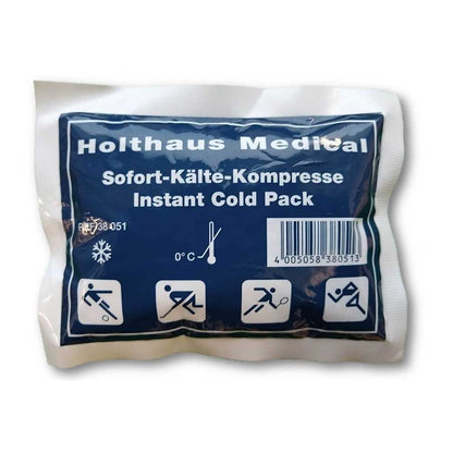 Holthaus Medical Kinder-Kälte-Sofortkompresse 10x13 cm, einzelne Kühlkompresse im Folienbeutel