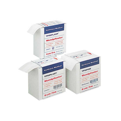 Vlies-Wundpflaster-Rolle YPSIPLAST Holthaus Medical, Packung mit Angabe 8 cm/5 m
