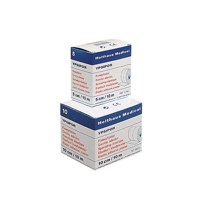 Holthaus Medical YPSIPOR Fixierpflaster-Klebevlies, Packung mit 5 und 10 cm