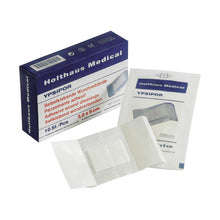 Steriler, selbstklebender Wundverband 7,2 x 5 cm; Packung und Verbandpad