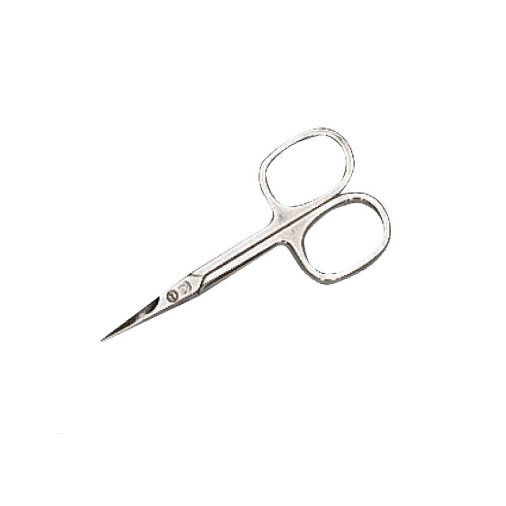 Holthaus Medical medizinische Hautschere, gebogen, rostfrei, mit Fingerösen