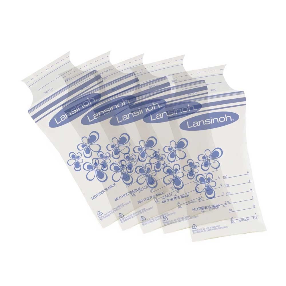 Lansinoh sterile Muttermilchbeutel, auslaufsicher, mehrere Beutel, mit Skala