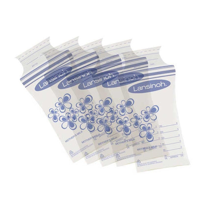 Lansinoh sterile Muttermilchbeutel, auslaufsicher, mehrere Beutel, mit Skala