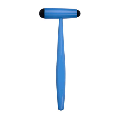 Perkussionshammer mit blauem Griff und schwarzem Kopf, 230 mm