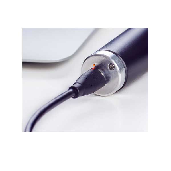 Luxamed LuxaScope-Griff 3,7V mit Anschlussstecker und Ladekabel, dunkel