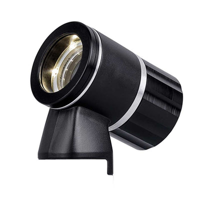 Luxamed LED-Dermatoskop-Kopf mit Kontaktscheibe, schwarzes Gehäuse und Linsenkopf