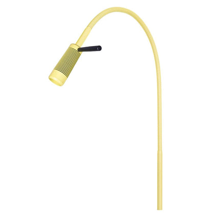 LED-Untersuchungsleuchte in Gelb mit abnehmbarem Handgriff und flexiblem Hals