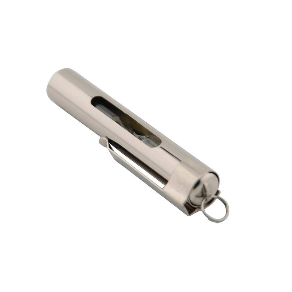 MC24® Schwesternuhr mit Clip und Befestigungsring, Unterseite mit schwarzem Fenster