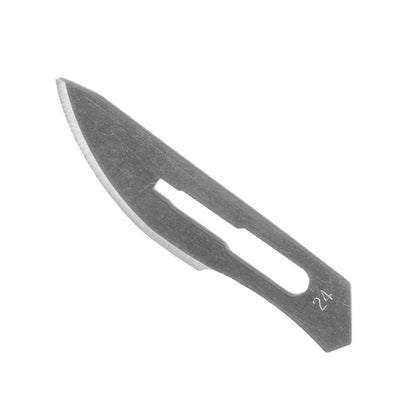 Sterile Einmal-Skalpellklinge aus Carbonstahl, lange Klinge mit Längsaussparung