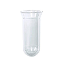 Ratiomed Abtropfglas aus klarem Material, zylindrisch, offen, ohne Halterung