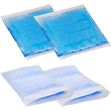 2 Gel-Kalt-Warm-Kompressen mit Vlieshülle, 13×14 cm, blau/weiß