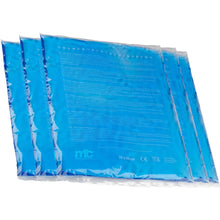 Mikrowellengeeignete Gel-Kalt-Warm-Kompressen, 30×40 cm, 5 Stück, blau