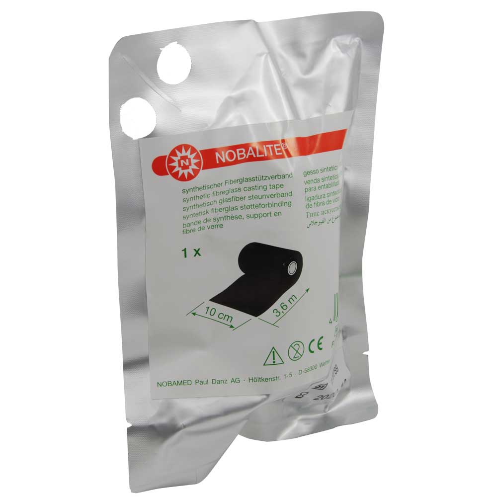 Noba NOBALITE® Castverband-Verpackung, weißer Beutel mit rotem Ringlogo
