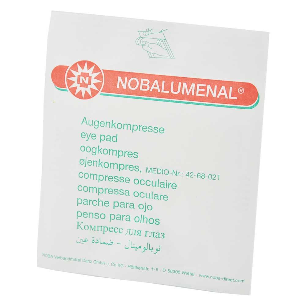 Sterile Augenkompresse aus Vlies, NOBALUMENAL®, 54×70 mm