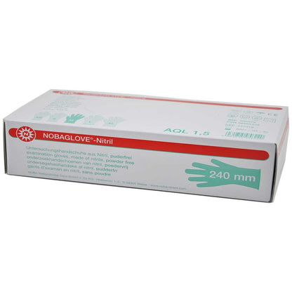 Nitril-Einmalhandschuhe, weiß, puderfrei, Schachtel mit 100 Stück