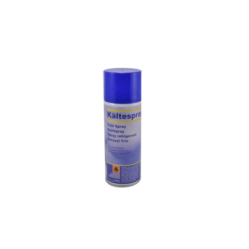 MC24 Kältespray-Dose mit blauem Deckel und gelbem Aufdruck