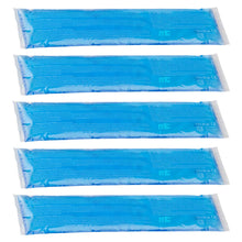 Kalt-Warm-Gelkompressen blau, mikrowellengeeignet, 5er-Set, 7,5×35 cm