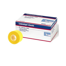 Leukotape classic Tapeverband, gelbe Klebebandrolle und Packung (3,75 cm x 10 m)