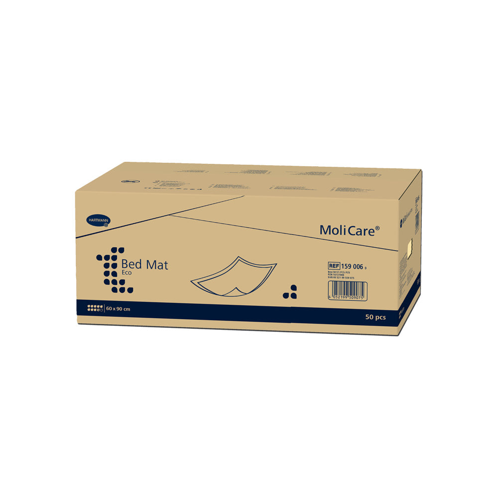 MoliCare Bed Mat Eco Inkontinenzunterlagen, 9 Tropfen, 50er Packung