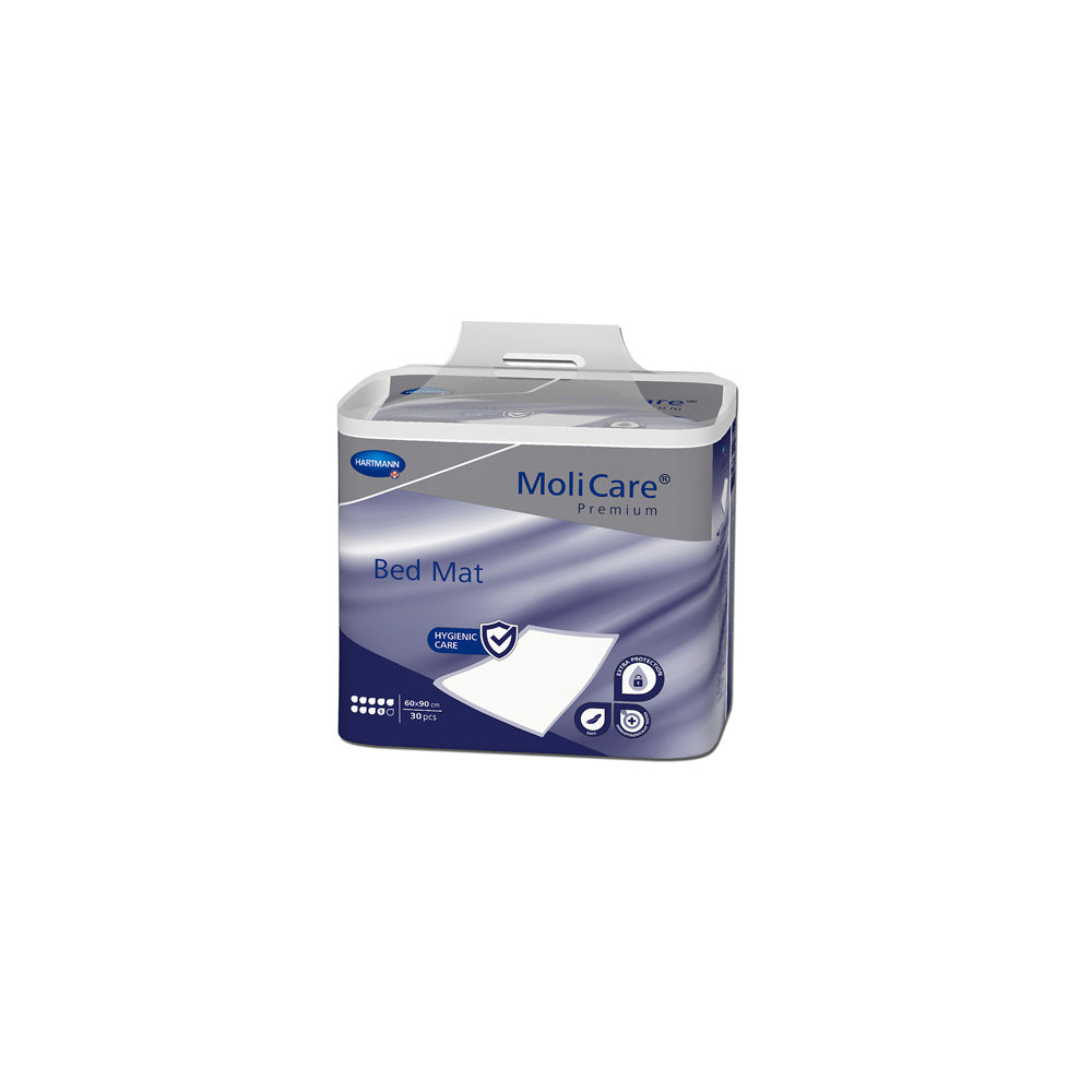 MoliCare® Premium Inkontinenz-Bettunterlage, 9 Tropfen, Faltschachtel