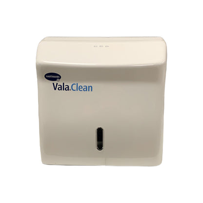 Hartmann ValaClean Handtuchspender-Box, weiß, vorderseitiger Spender-Schlitz