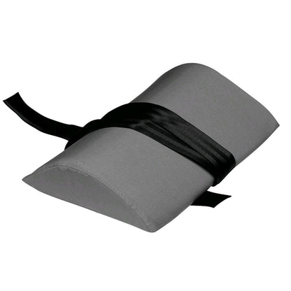Pader Lordosekissen mit Klettband, anthrazitfarbenes Kissen mit gebogener Form
