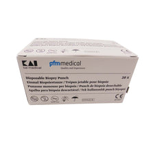 Einweg-Biopsiestanze mit Edelstahlklinge, steril verpackt
