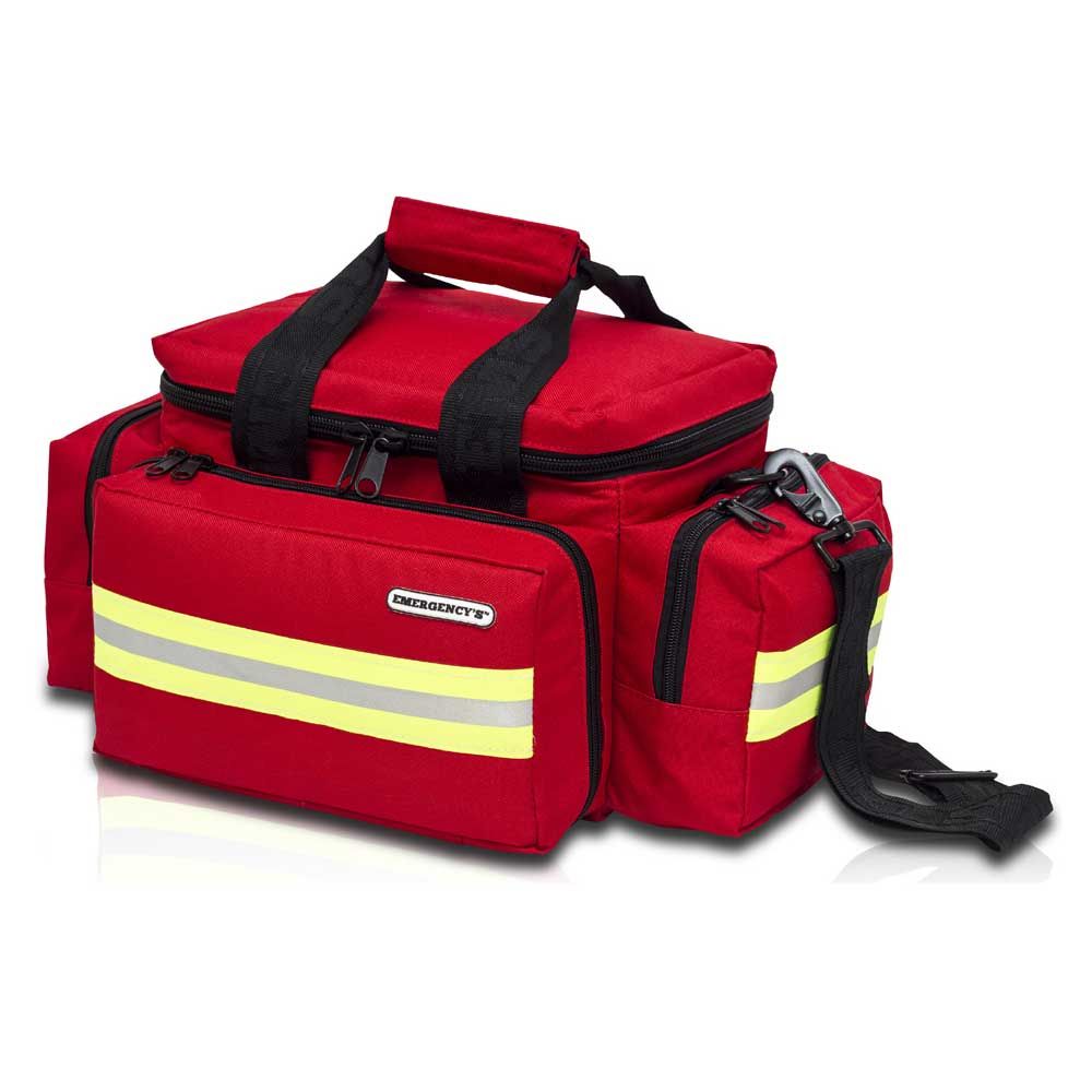 ELITE BAGS Notfalltasche LIGHT BAG, 17 l, rot mit reflektierenden Streifen