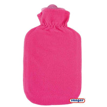 Wärmflasche mit Fleecebezug von Sänger in Pink