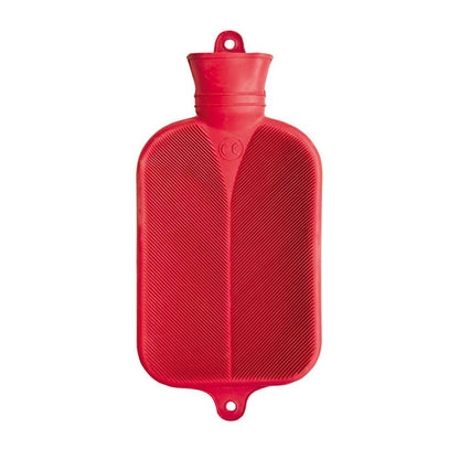 Sänger Wärmflasche 2 l, rot, Halblamelle, mit Einfüllöffnung